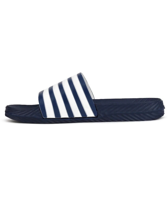 Aqualite Navy Mens Slide Flip Flop - None