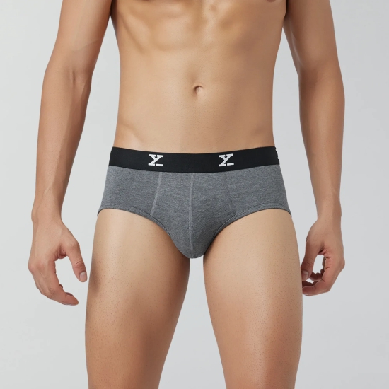 Ace Medley Modal Briefs Icy Grey XL