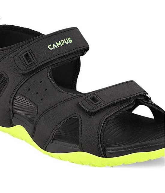 Campus - Black Mens Sandals - None