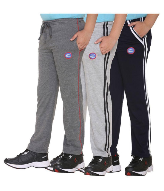 Vimal Jonney Multicolour Cotton Blended Trackpants for Boys - Pack of 3 - 2-3 Years