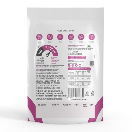 Nutraj Snackrite Seeds & Berry Mix 150g