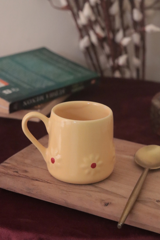 Yellow Lily Mug-Single