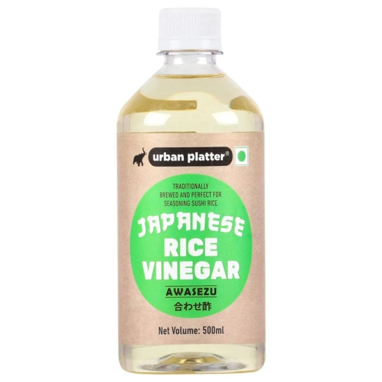 Urban Platter Japanese Rice Vinegar (Awasezu), 500ml [All Natural Vinegar Traditionally Made and Seasoned] - Perfect for Seasoning Sushi Rice