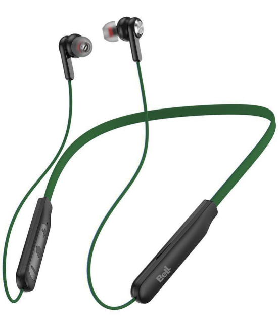 Bell  BLBHS 125  Bluetooth Bluetooth Earphone In Ear Powerfull Bass Green