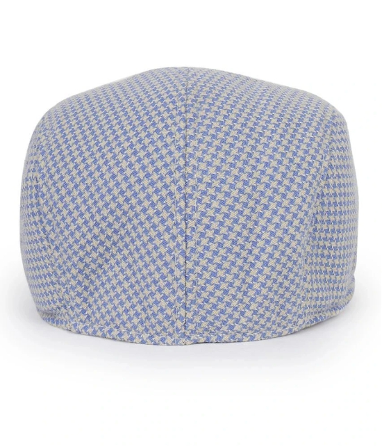 Zacharias Blue Cotton Mens Cap ( Pack of 1 ) - Blue