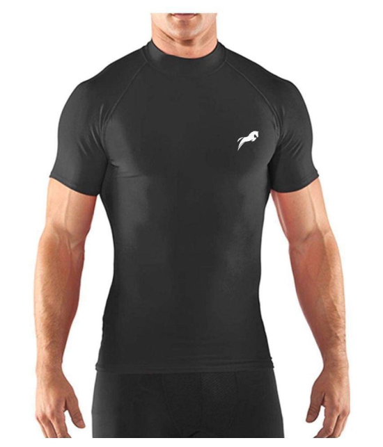 Just rider Fitness T-Shirt For Gym Wear - S