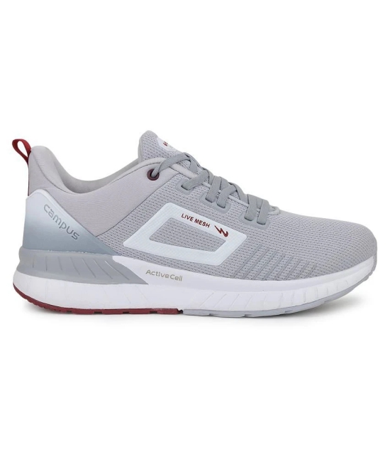 Campus EVOK Grey Mens Sports Running Shoes - None