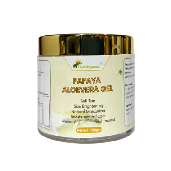 Teja Organics Papaya Aloevera Gel 100 gm