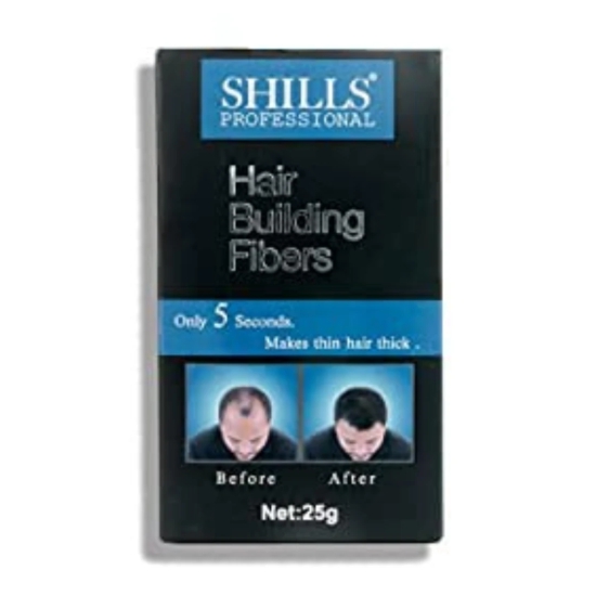 Shills Professional Hair Building Fibers Black 25g