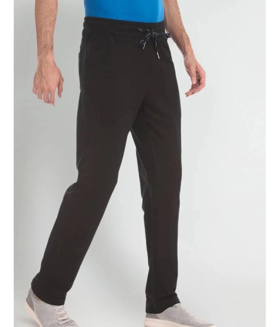 U.S. Polo Assn. Black Cotton Mens Trackpants ( Pack of 1 ) - None