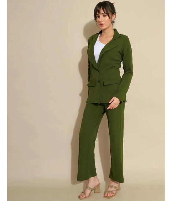 Selvia Olive Dyed Pant Top Set - None