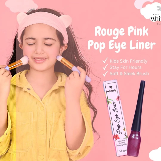 Rouge Pink -  Pop Eye Liner For Preteen and Teens Girls