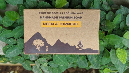 AAROHIs Neem and Turmeric Handmade Soap