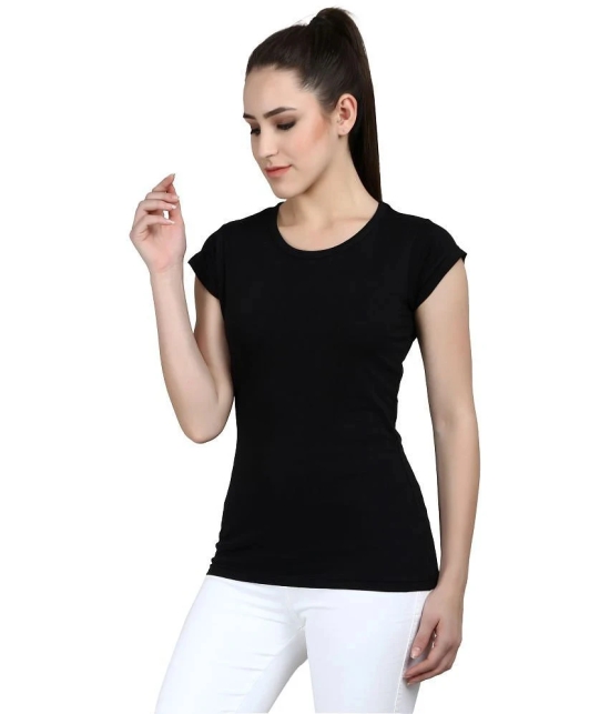 Diaz Cotton Black T-Shirts - Single - None