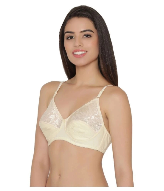 Clovia Poly Cotton Shaping Bra - Beige - None