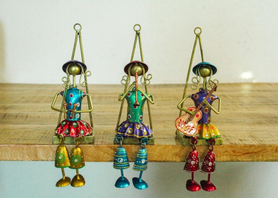 Handcrafted Musician Dolls for Wall & Table Decor