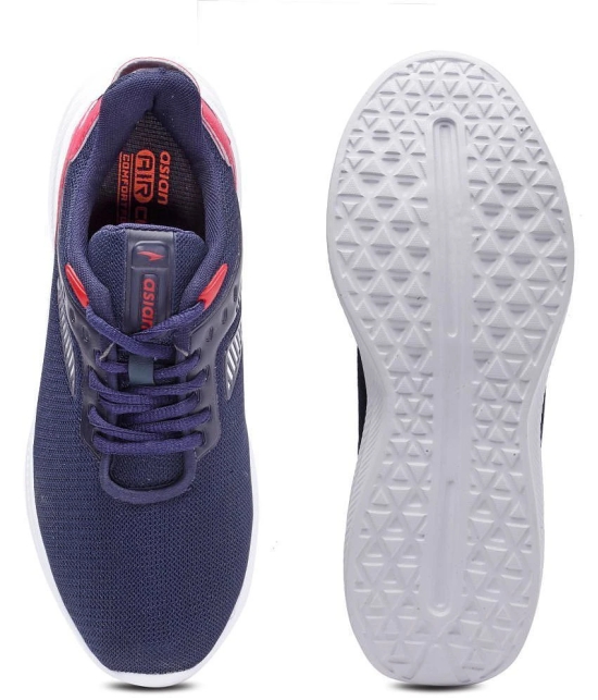 ASIAN - THAR-02 Navy Mens Sports Running Shoes - None