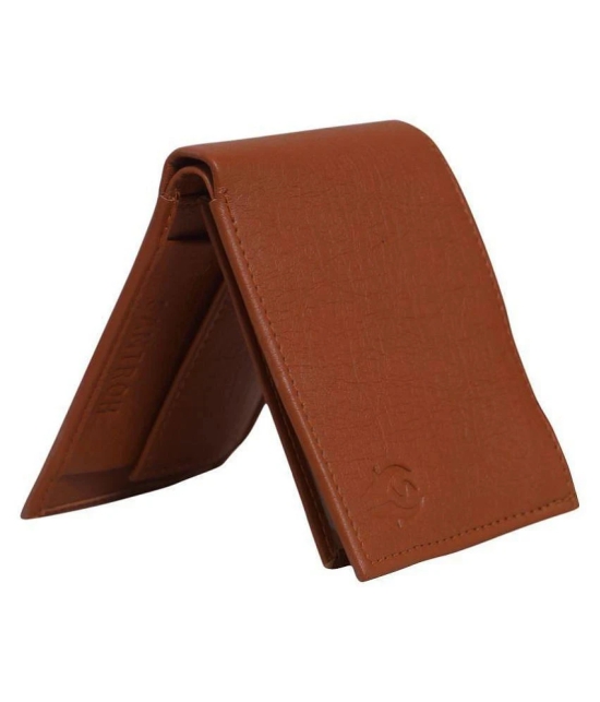 samtroh PU Tan Casual Regular Wallet - Tan