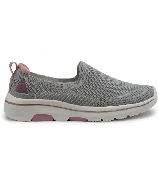 Action - Gray Womens Running Shoes - None