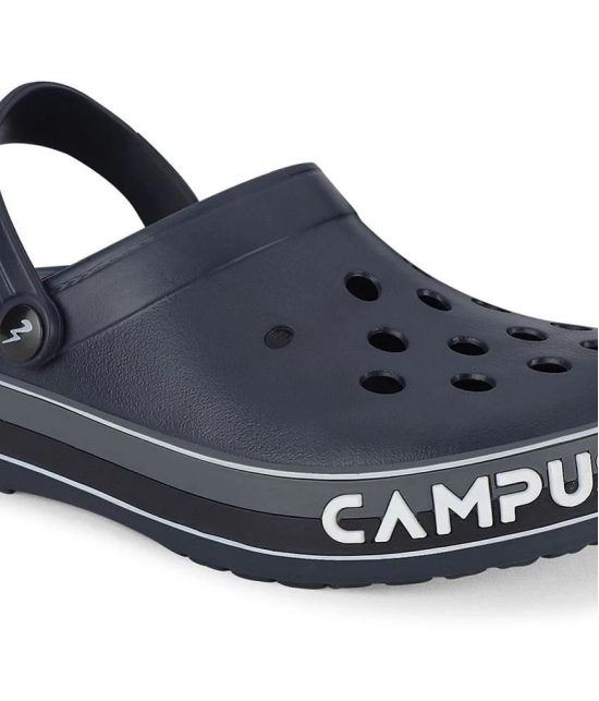 Campus - Navy Blue Mens Clogs - None