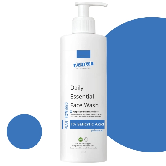 Salicylic Acid Face Wash with Glycolic Acid, Niacinamide