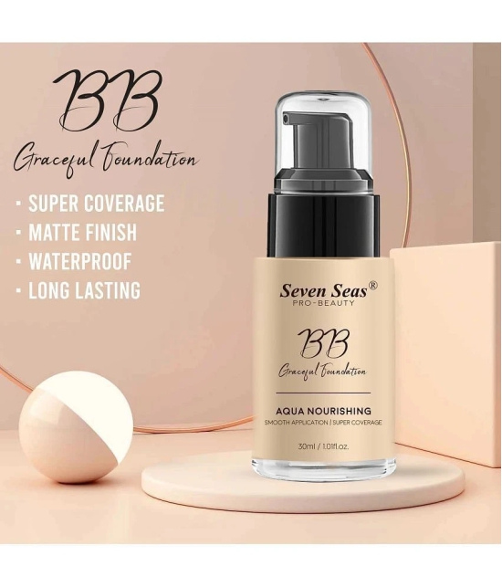 Seven Seas BB Graceful Aqua Nourishing smooth Super Coverage Liquid Foundation (Natural)