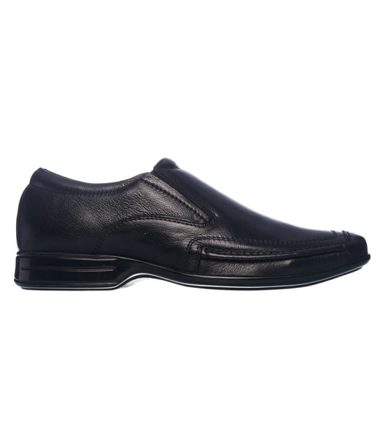 KHADIM - Black Mens Slip On Formal Shoes - None