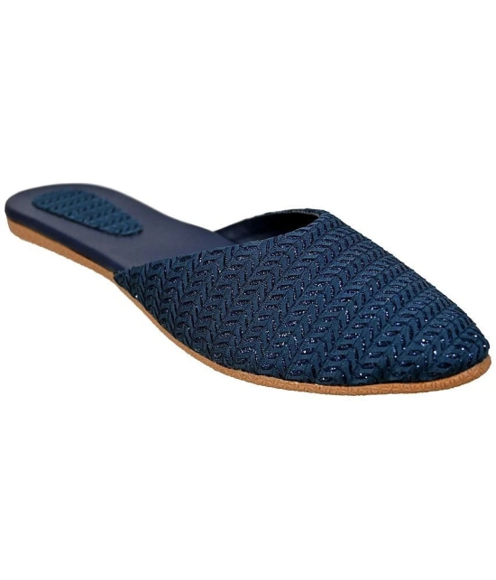 Altek - Navy Womens Mules - None