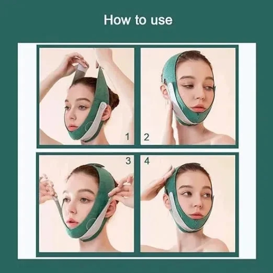 V Line Face Shaper Women Chin Cheek Lift Up Belt Face Lifting Belt Elastic Face Slimming Bandage Facial Anti Wrinkle Strap Face Care Slim Tools