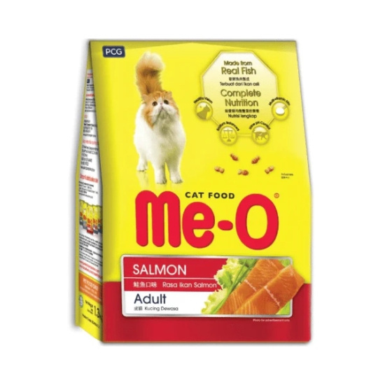 Me - O Salmon Adult Dry Cat Food, 400 Gm