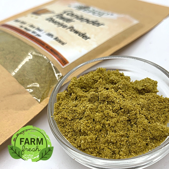 Jeera Dhaniya Powder Combo: Cumin Powder + Coriander Powder