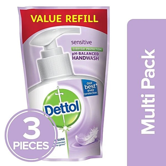 Dettol Sensitive Handwash, 175Ml X 3