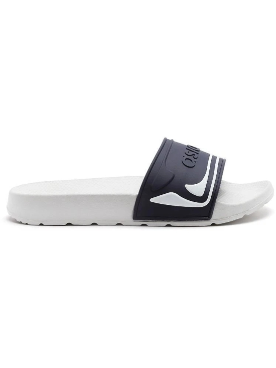 ASIAN Navy Mens Slide Flip Flop - None