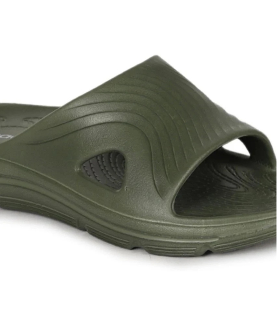 Aadi Green Mens Slide Flip Flop - None