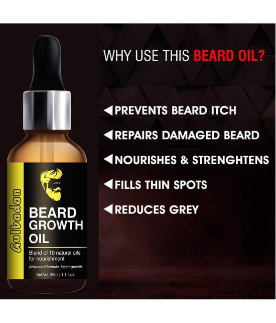 GULBADAN Premium Beard Oil for Beard Growth 30 mL