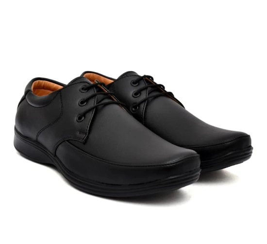 WUGO::Latest Stylish Men Formal Shoes|Black Derby Shoes|Office Shoes For Mens & Boys (Free Home Delivery)