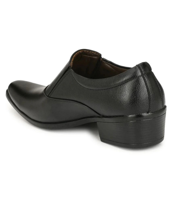 Sir Corbett - Black Mens Slip On Formal Shoes - None