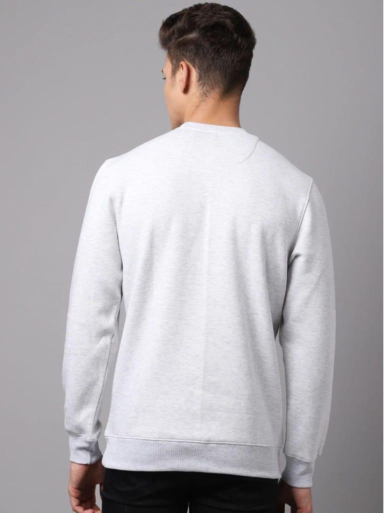 Rodamo Men Grey Printed Sweatshirt