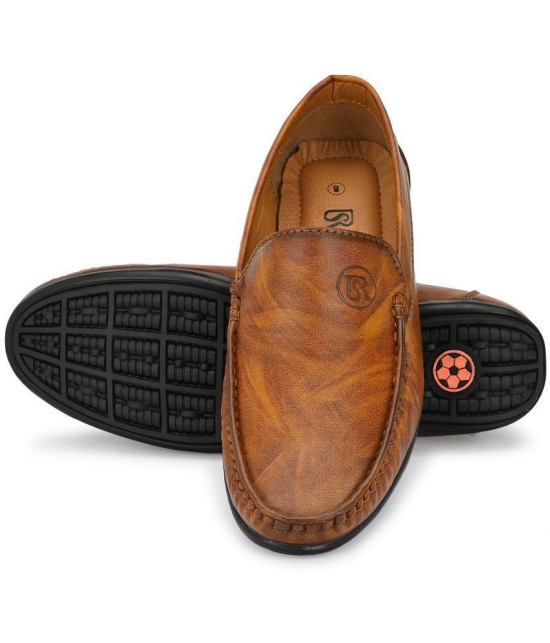 ShoeRise - Brown Men's Slip on - 7