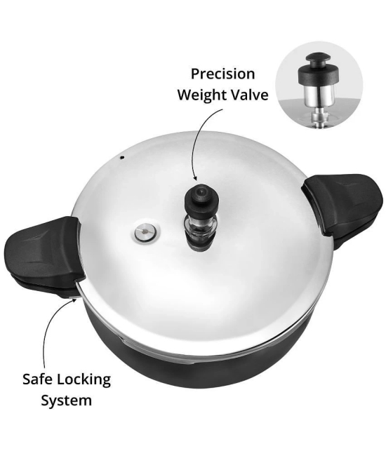 LEORON All One Cook Smart 5.5 L Hard Anodized OuterLid Pressure Cooker With Induction Base