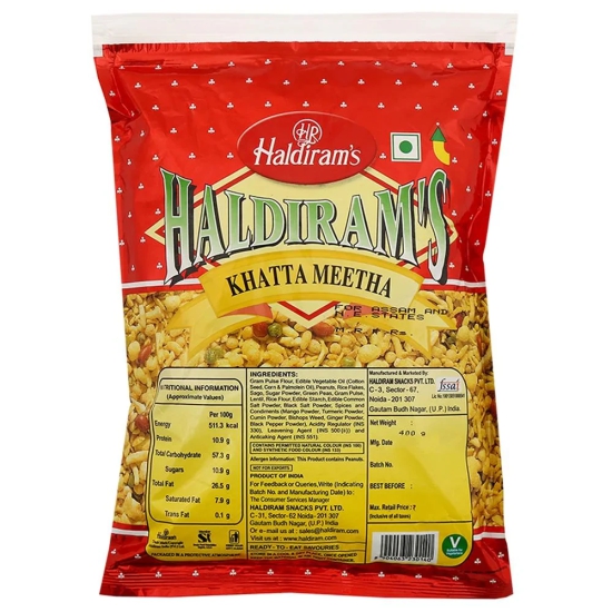 Haldiram Namkeen-Khatta Meetha – 400 G