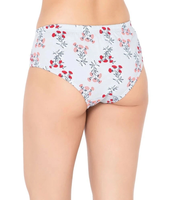 Clovia Multicolor Clovia Panty Cotton Printed Womens Hipster ( Pack of 3 ) - None