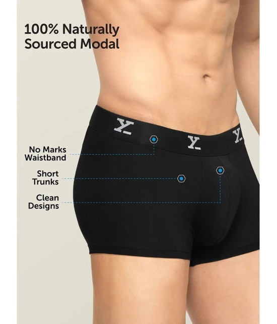 XYXX - Multicolor Modal Mens Trunks ( Pack of 2 ) - None