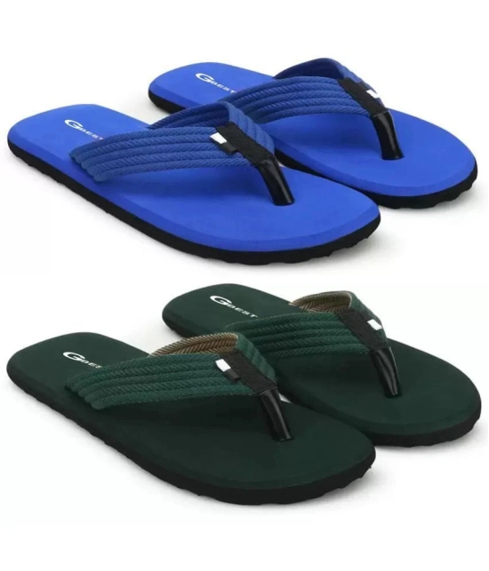 GBest - Multicolor Mens Thong Flip Flop - None