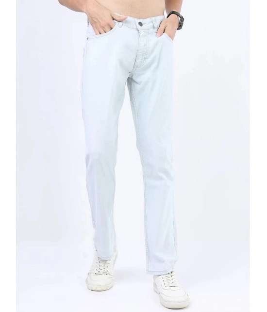 Ketch Slim Fit Basic Mens Jeans - Light Blue ( Pack of 1 ) - None