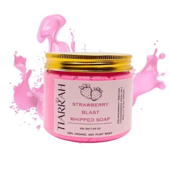 Strawberry Blast Whipped Soap