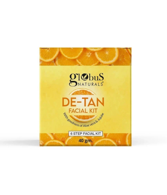 Globus Naturals DeTan Facial Kit, 40gm