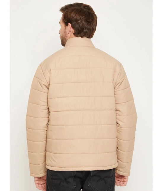 UNIBERRY Polyester Mens Puffer Jacket - Beige ( Pack of 1 ) - None