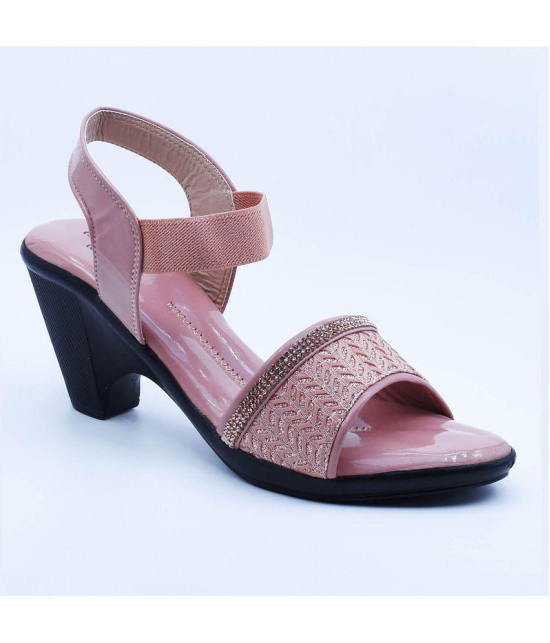 Dream Makers - Pink Women''s Sandal Heels - None