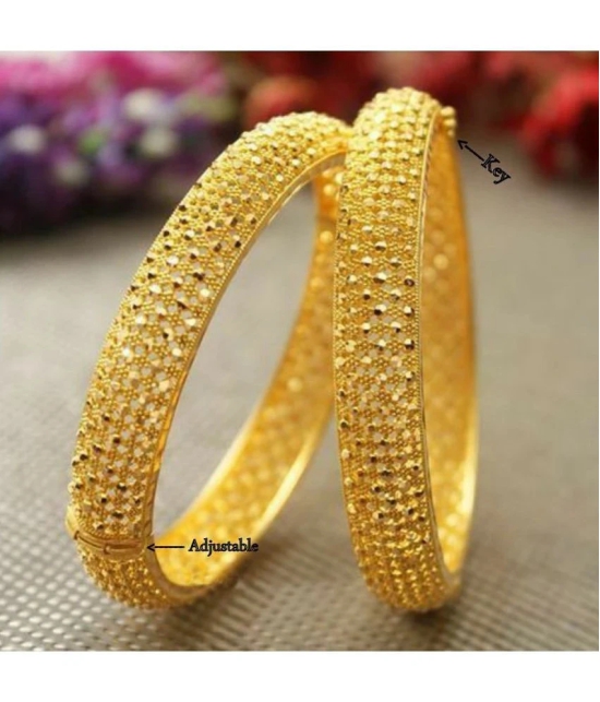 VIVASTRI Gold Bangle ( Pack of 1 ) - None